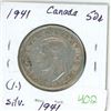 Image 1 : 1941 Canadian silver 50 cent coin