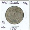 Image 2 : 1941 Canadian silver 50 cent coin
