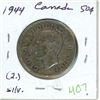 Image 1 : 1944 Canadian silver 50 cent coin