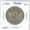 Image 2 : 1946 Canadian silver 50 cent coin