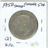 Image 1 : 1950 Canadian silver 50 cent coin