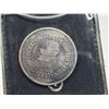 Image 2 : 1867-1967 Silver Confederation medallion, in leather holder