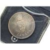 Image 3 : 1867-1967 Silver Confederation medallion, in leather holder