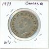 Image 2 : 1939 "Parliament" Canadian silver dollar
