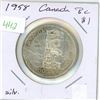 Image 1 : 1958 British Colombia, Canadian silver dollar