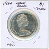 Image 2 : 1966 Lrg Bds, Canadian silver voyageur dollar