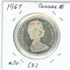 Image 2 : 1967 Canadian centennial silver "Goose" dollar