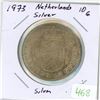 Image 1 : 1973 Netherlands silver 10 Gulden coin