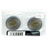 Image 1 : Pair of Canadian boreal forest 2011 toonies
