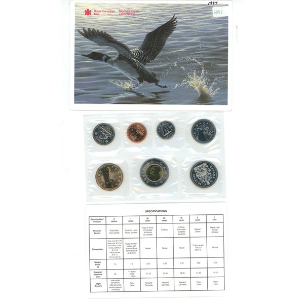 1997 Canadian UNC year set