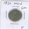 1926 "Near 6" Canadian 5 cent coin