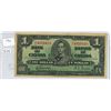 Image 1 : 1937 Bank of Canada 1 dollar bill - Gordon/Towers - D/L 4919410