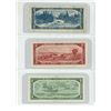 Image 5 : 1954 Canadian bill set - 1$, 2$, 5$, 10$, 20$, and 50$ - assorted serial #'s
