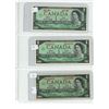 Image 1 : 3 - 1967 Canadian centennial bills - 1 replacement, 1 without serial #'s