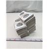 Image 3 : 4 Bundles of Coin holders - For 1$, 50cent, 25 cent and 10 cent coins