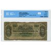 Image 1 : 1876 Graded CCCS "Consolidated Bank" Canadian 10 dollar bank note - 12759 - G4