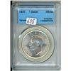 Image 1 : 1937 CCCS graded, Canadian silver voyageur - MS62