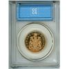 Image 2 : 1967 CCCS graded, Canadian Coat of Arms, 20 dollar 21K gold coin - SP65