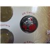 Image 4 : 2004 canada holiday gift set, colored santa 25 cent