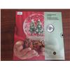 Image 1 : 2007 canada holiday commemorative gift set, colored christmas tree 25 cent