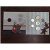 Image 2 : 2007 canada holiday commemorative gift set, colored christmas tree 25 cent