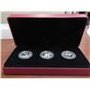 Image 1 : 2013 canada fine silver $20 (X3) coin set, birth of the royal infant, COA