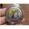 Image 1 : 2013  canada 50 cent colored coin, lenticular snowman ,COA