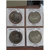 Image 3 : Lot of 8 edmonton klondike days dollars, 1968-1975
