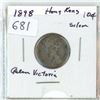 Image 1 : 1898 hong kong silver 10 cent