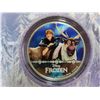 Image 3 : 2016 New zealand Mint 1 troy OZ. Fine silver proof colored $2 coin, Disney"Frozen"