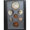 Image 2 : 1989 canada proof set, explorers canoeing silver dollar
