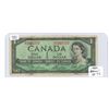 Image 1 : Serial #W/F 7297777, canada 1954 $1 bill, Lawson/bouey