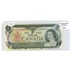 Image 1 : Replacement bill serial #*FV6484018 canada 1973 $1 Lawson/ Bouey (Scarce)