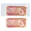 Image 1 : Pair of 1974 UNC canada  $2 bills, crow/Bouey (#AGP 8936612-613)