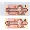 Image 1 : Pair of 1986 UNC canada $2 billos, Thiessen/Crow (#EGG 5677483-484)