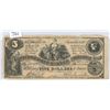 Image 1 : 1861 confederate states of america $5 bill