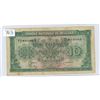 Image 1 : 1943 Belgium bill; 10 francs