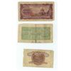 Image 2 : Lot of 3 japanese bills; 1 yen (1943), 10 YEN(1946), 100 yen (1953)