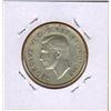 Image 2 : 1947 Curved 7 CANADIAN SILVER 50 CENT COIN