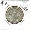 Image 1 : 1950 CANADIAN SILVER 50 CENT COIN - Full Design