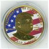 Image 1 : Commemorative USA Donald Trump president colored coin