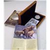 Image 7 : 2004 Limited Edition Great Grizzly $8 Stamp & Coin Set. Includes 2 $8 Stamps. The Grizzly coin is 99