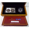 Image 8 : 1908 – 2008 100th Anniversary of the Royal Canadian Mint Coin & Stamp Set. Includes 2 Stamp