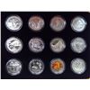 Image 4 : 2013 Complete set of 12 $10 coins. Includes Inukshuk, Beaver, RCMP, Polar Bear, Canadian Summer Fun,