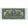 1937 Canadian 1 dollar bill - Gordon/Towers - Y/L 2762634