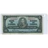 Image 1 : 1937 Canadian 5 dollar bill - Gordon/Towers - R/C 6008937