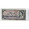 Image 1 : 1954 Canadian 10 dollar bill - Beattie/Rasminsky - T/T 2200547