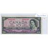 Image 1 : 1954 Canadian 10 dollar "Devil's Face" bill - Beattie/Coyne - H/D 0941568