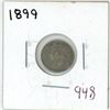 Image 1 : 1899 Canadian silver 5 cent coin