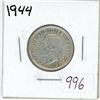 Image 1 : 1944 Canadian silver 25 cent coin